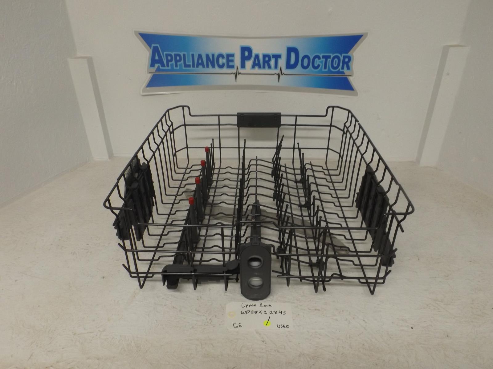 GE Dishwasher WD28X22843 Upper Dishwasher Rack Used GE Dishwasher WD28X22843 Upper Dishwasher Rack Used